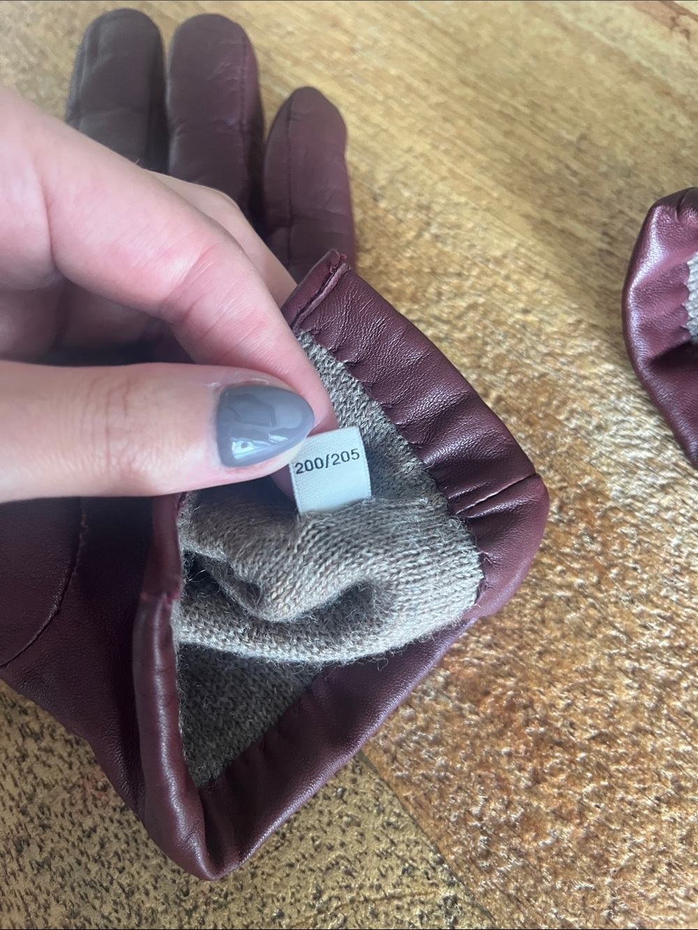 Coach leather gloves - Picture 5 of 5